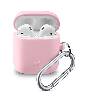 Cellular Line Bounce Silicone Case for AirPods 1, 2 pink