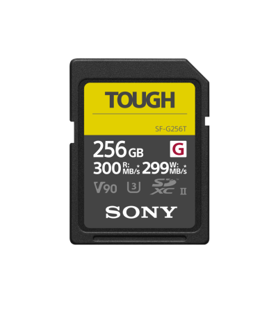 Sony SDXC Tough G Series 256GB V90 UHS-II