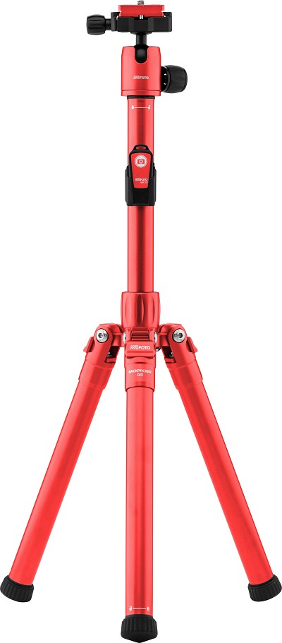 Benro MeFoto Roadtrip air travel tripod Kit Red