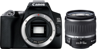 Canon EOS 250D Kit EF-S 18-55mm DC III Black