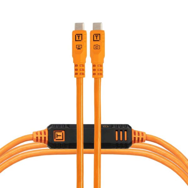 Tether Tools TetherPro USB-C Optima 10G straight orange 4.6m