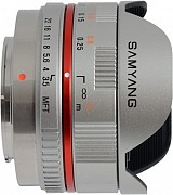 Samyang 7.5mm f/3.5 UMC Fish-eye MFT silver <i>**   36  </i> 