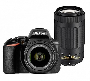 Nikon D 5600 kit AF-P 18-55mm DX VR + AF-P 70-300mm VR