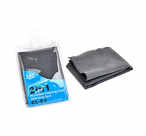 JJC 2in1 CL-C3 Cleaning Cloth and Grey Card
