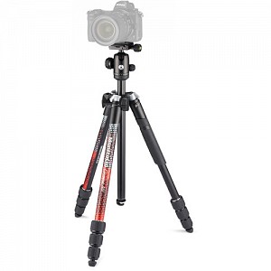 Manfrotto Element MII Aluminum Tripod with Ball Head Red