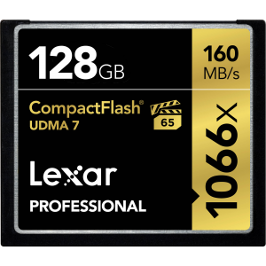 Lexar Professional Compact Flash 128GB 1066x UDMA7