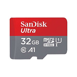 SanDisk Ultra microSD 32GB 120MB/s + SD adapter