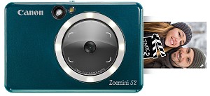 Canon Zoemini S2 Dark Teal + Δώρο Canon Zink Photo Paper 20 Sheets