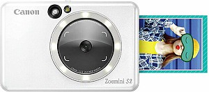 Canon Zoemini S2 Pearl White + Δώρο Canon Zink Photo Paper 20 Sheets
