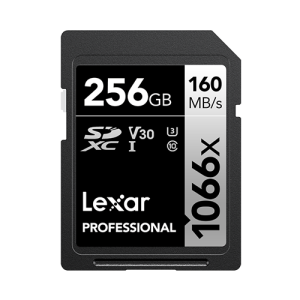 Lexar Professional SDXC 256GB 1066x UHS-I SILVER Series