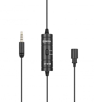 Boya BY-M1S (M1 Smart) Wired Universal Lavalier Microphone 3.5mm