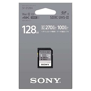 Sony SDXC E Series 128GB V60 UHS-II