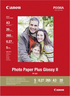 Canon PP-201 Plus Glossy II A3 265gr (20 sheets)