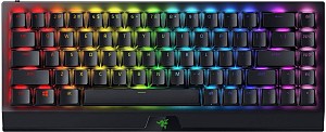 Razer BLACKWIDOW V3 MINI - Phantom Keycaps - Yellow Switch - 65% Wireless Mechanical Gaming Keyboard