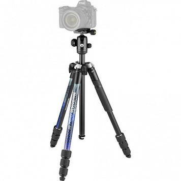 Manfrotto Element MII Aluminum Tripod with Ball Head Blue