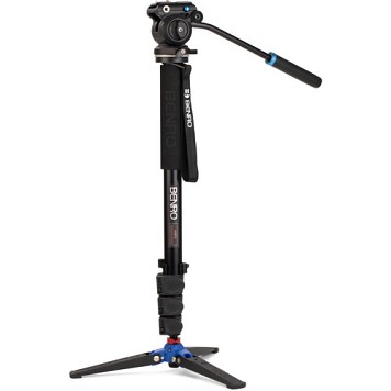 Benro A38FDS2PRO Aluminum Monopod with S2 PRO Video Head