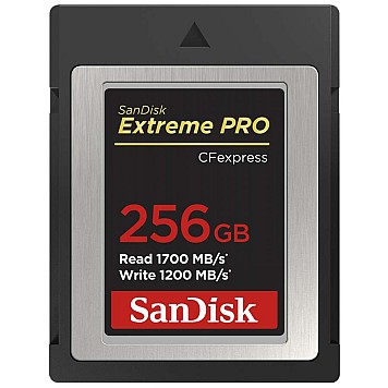 SanDisk Extreme PRO CFexpress Type B 256GB 1200MB/s