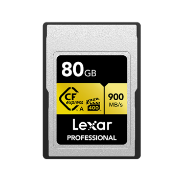 Lexar Professional CFexpress Type A 80GB 900MB/s GOLD Series