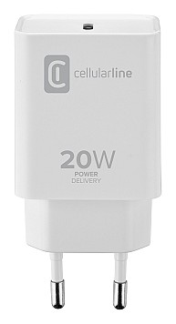 Cellular Line Charger for Apple USB-C 20W white