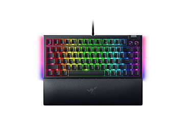 Razer BLACKWIDOW V4 75% RGB Gaming Keyboard Orange Tactile Switches