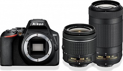 Nikon D3500 Black Kit AF-P DX 18-55mm DX VR + AF-P 70-300mm VR