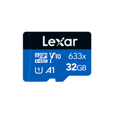 Lexar High Performance microSDHC 32GB 633x UHS-I + adapter