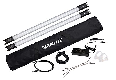 Nanlite Pavotube 15C Double Kit with Battery