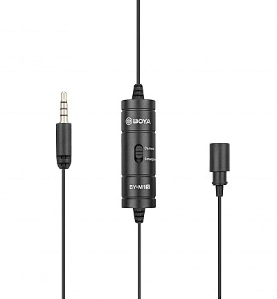Boya BY-M1S (M1 Smart) Wired Universal Lavalier Microphone 3.5mm