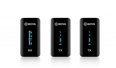 Boya BY-XM6-S2 Wireless Mic System 3.5mm (2 transmitters - 2 persons)