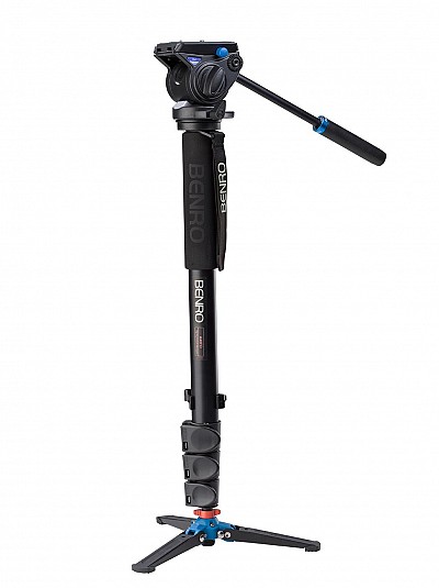 Benro A48FDS4 Aluminum Monopod with S4 Video Head