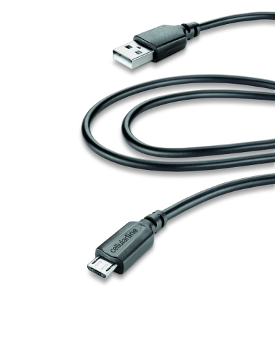 Cellular Line Power Cable USB to micro USB 2m black