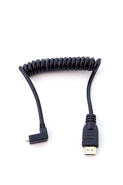 Atomos CAB007 Spiral Cable 30cm micro HDMI to HDMI