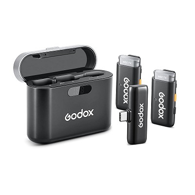 Godox WES2 KIT2 Wireless Audio Transmission System (2TX + 1RX)