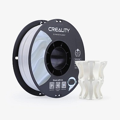 Creality CR-PLA Silk White Glossy 3D Printer Filament