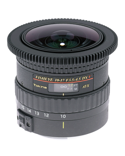 Tokina AT-X 10-17mm f/3.5-4.5 DX NH Fisheye Canon EF Video