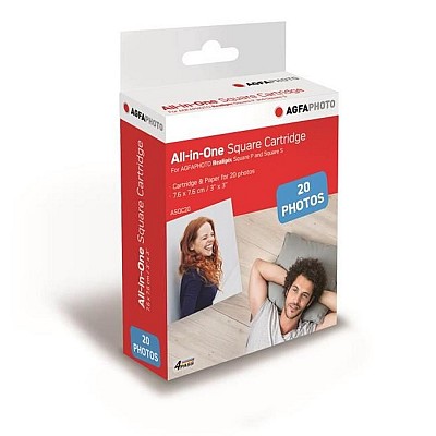 AgfaPhoto All in One Square Cartridge - 20 photos