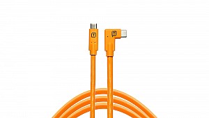 Tether Tools TetherPro USB-C to USB-C Right Angle orange (4.6m)