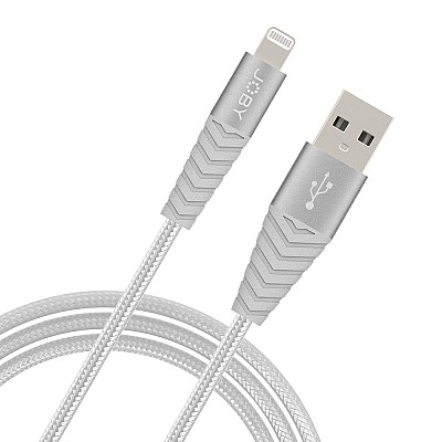 Joby Lightning Charging Cable Silver 1.2m