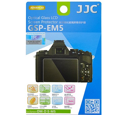 JJC Optical Glass LCD Screen Protector Olympus E-M5