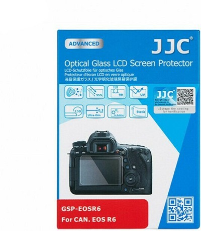 JJC Optical Glass LCD Screen Protector Canon EOS R6 II, R6, R7