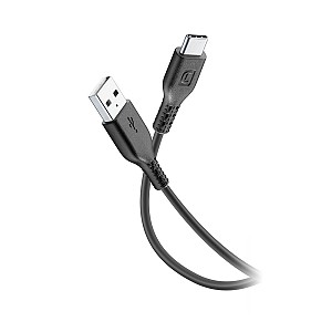 Cellular Line Power Cable USB-A to USB-C 1.2m black