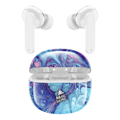 Cellular Line Earphones Music Sound TWS Bluetooth purple/white