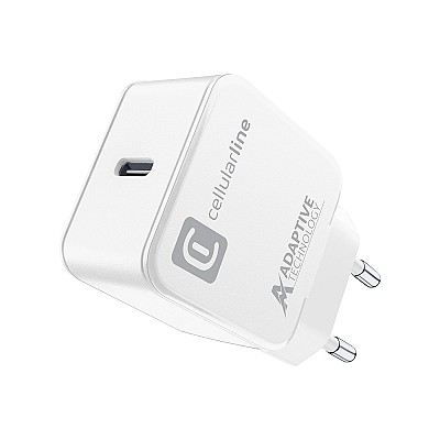 Cellular Line Charger USB-C 15W white