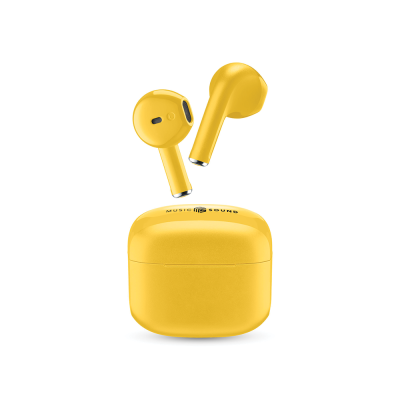 Cellular Line Earphones Swag TWS Bluetooth yellow