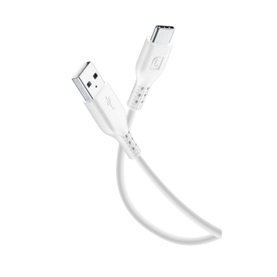 Cellular Line Power Cable USB-A to USB-C 2m white