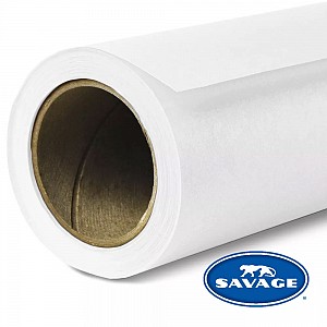 Savage 01-1253 Background Paper 1.35x11m Super White