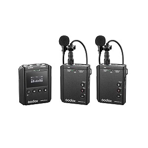Godox WMicS2 KIT2 Wireless Lapel microphone Kit (2T + 1R)
