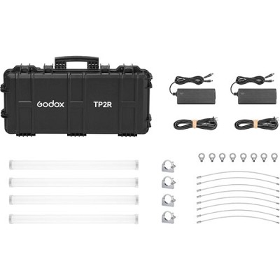 Godox TP2R-K4 Pixel RGBWW LED Tube Light 60cm (4Light Kit)