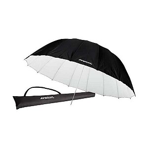 Westcott 4634 Parabolic Umbrella White/Black 180cm