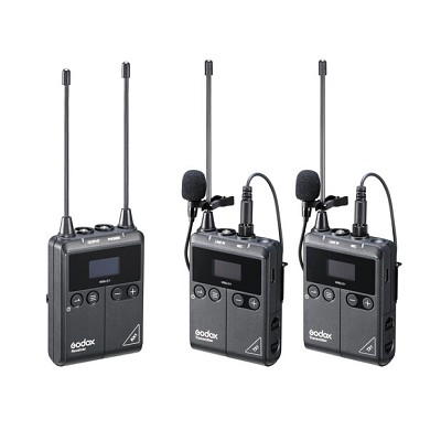 Godox WMicS1 KIT2 Wireless microphone (2TX + 1RX)